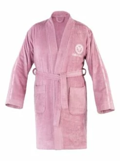 Carlo Colucci Bademantel Vita In Lila Günstig Kaufen