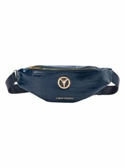 Accessoires Carlo Colucci Bauchtasche Caesco In Navy Günstig Kaufen