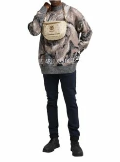 Accessoires Carlo Colucci Bauchtasche Costalonga In Creme Günstig Kaufen -Carlo Colucci Shop carlo colucci bauchtasche costalonga in creme 2