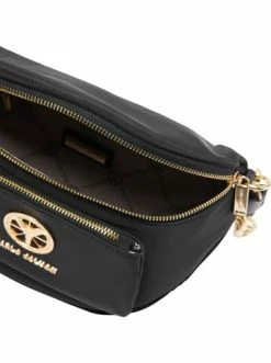 Accessoires Carlo Colucci Bauchtasche Costantini In Schwarz Günstig Kaufen