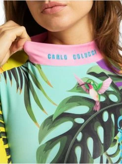 Bekleidung Carlo Colucci Body Cumerlotti In Grün / Mehrfarbig Günstig Kaufen