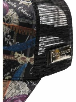 Outdoor & Sport Carlo Colucci Cap Colturato In Schwarz Günstig Kaufen -Carlo Colucci Shop carlo colucci cap colturato in schwarz 2