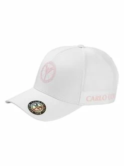 Outdoor & Sport Carlo Colucci Cap DaCampo In Weiß Günstig Kaufen -Carlo Colucci Shop carlo colucci cap dacampo in weiss 2