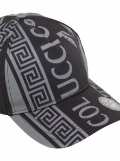 Outdoor & Sport Carlo Colucci Cap Dalponte In Schwarz / Grau Günstig Kaufen