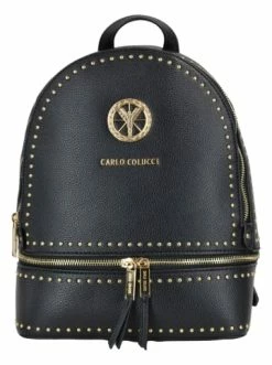 Accessoires Carlo Colucci Cityrucksack Ceruti In Schwarz Günstig Kaufen -Carlo Colucci Shop carlo colucci cityrucksack ceruti in schwarz 3