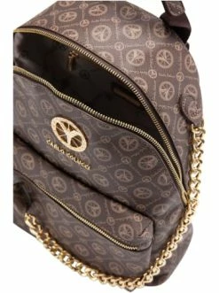 Accessoires Carlo Colucci Cityrucksack Costanzo In Braun Günstig Kaufen