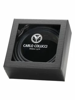 Accessoires Carlo Colucci Gürtel Celi In Grau Günstig Kaufen -Carlo Colucci Shop carlo colucci gurtel celi in grau 1