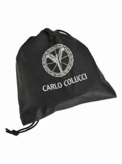 Accessoires Carlo Colucci Gürtel Cerchiaro In Schwarz Günstig Kaufen -Carlo Colucci Shop carlo colucci gurtel cerchiaro in schwarz 1