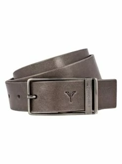 Accessoires Carlo Colucci Gürtel Chiusura In Stahlgrau Günstig Kaufen