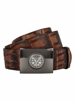 Accessoires Carlo Colucci Gürtel Ciamaglia In Kupferbraun Günstig Kaufen