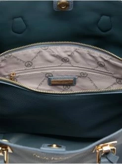 Accessoires Carlo Colucci Henkeltasche Cervo In Blau Günstig Kaufen