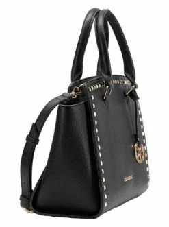 Accessoires Carlo Colucci Henkeltasche Cesarin In Schwarz Günstig Kaufen -Carlo Colucci Shop carlo colucci henkeltasche cesarin in schwarz 2