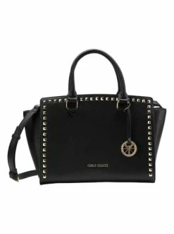 Accessoires Carlo Colucci Henkeltasche Cesarin In Schwarz Günstig Kaufen -Carlo Colucci Shop carlo colucci henkeltasche cesarin in schwarz 3