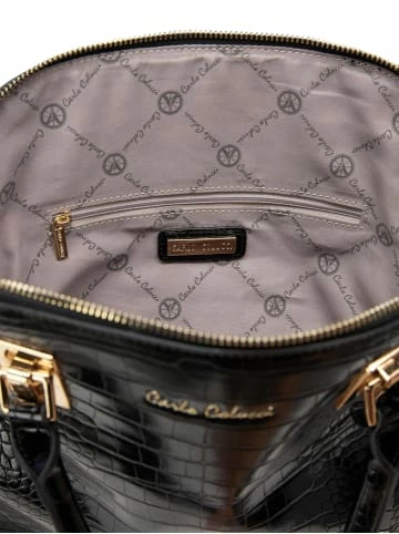 Accessoires Carlo Colucci Henkeltasche Cestari In Schwarz Günstig Kaufen 6 Accessoires Carlo Colucci Henkeltasche Cestari In Schwarz Günstig Kaufen – Bild 4