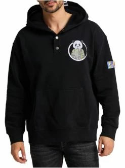 Bekleidung Carlo Colucci Hoodie Crosara In Schwarz Günstig Kaufen -Carlo Colucci Shop carlo colucci hoodie crosara in schwarz 3