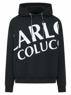 Bekleidung Carlo Colucci Hoodie Davoodi In Schwarz Günstig Kaufen -Carlo Colucci Shop carlo colucci hoodie davoodi in schwarz 2