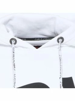 Bekleidung Carlo Colucci Hoodie Davoodi In Weiß Günstig Kaufen