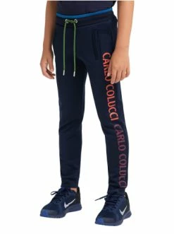 Bekleidung Carlo Colucci Hose Carito In Navy Günstig Kaufen -Carlo Colucci Shop carlo colucci hose carito in navy 2