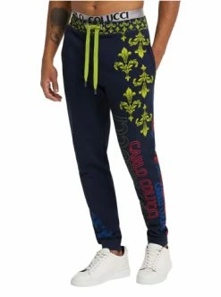 Outdoor & Sport Carlo Colucci Hose Citton In Navy Günstig Kaufen -Carlo Colucci Shop carlo colucci hose citton in navy 2