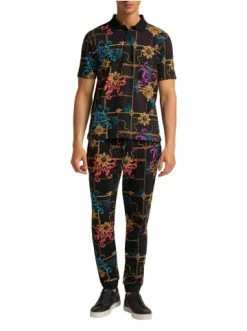 Bekleidung Carlo Colucci Hose Concli In Schwarz Günstig Kaufen -Carlo Colucci Shop carlo colucci hose concli in schwarz 2