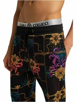 Bekleidung Carlo Colucci Hose Concli In Schwarz Günstig Kaufen -Carlo Colucci Shop carlo colucci hose concli in schwarz 3