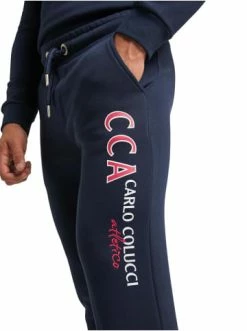 Bekleidung Carlo Colucci Hose D'Ambra In Navy Günstig Kaufen -Carlo Colucci Shop carlo colucci hose dambra in navy 1