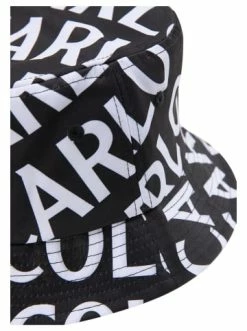 Accessoires Carlo Colucci Hut Comensoli In Schwarz / Weiß Günstig Kaufen