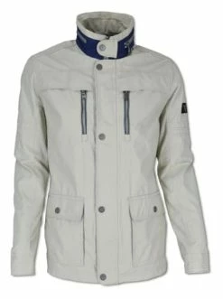 Outdoor & Sport Carlo Colucci Jacke Cavazza In Beige Günstig Kaufen -Carlo Colucci Shop carlo colucci jacke cavazza in beige 3