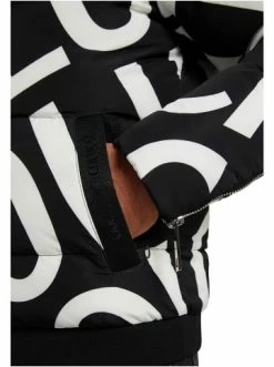 Outdoor & Sport Carlo Colucci Jacke Corte In Schwarz / Weiß Günstig Kaufen -Carlo Colucci Shop carlo colucci jacke corte in schwarz weiss 1