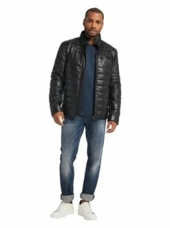 Bekleidung Carlo Colucci Jacke Gulf In Schwarz Günstig Kaufen -Carlo Colucci Shop carlo colucci jacke gulf in schwarz 1