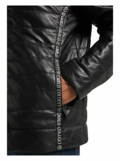 Bekleidung Carlo Colucci Jacke Gulf In Schwarz Günstig Kaufen -Carlo Colucci Shop carlo colucci jacke gulf in schwarz 2