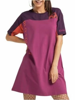 Bekleidung Carlo Colucci Kleid Capelli In Lila Günstig Kaufen -Carlo Colucci Shop carlo colucci kleid capelli in lila 3