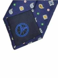 Accessoires Carlo Colucci Krawatte Calo In Blau Günstig Kaufen -Carlo Colucci Shop carlo colucci krawatte calo in blau 1