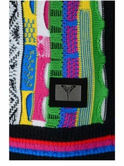 Bekleidung Carlo Colucci Pullover Casatta In Anthrazit / Rot Günstig Kaufen