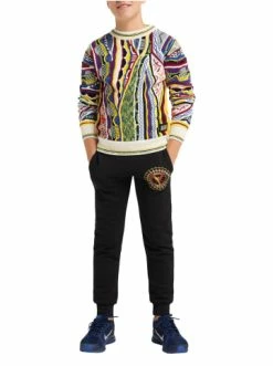 Bekleidung Carlo Colucci Pullover Casciaro In Weiß Günstig Kaufen -Carlo Colucci Shop carlo colucci pullover casciaro in weiss 3