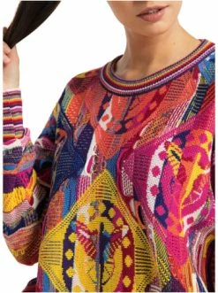 Bekleidung Carlo Colucci Pullover Cassiolari In Weiß Günstig Kaufen -Carlo Colucci Shop carlo colucci pullover cassiolari in weiss 1