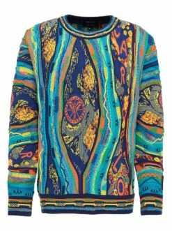 Bekleidung Carlo Colucci Pullover Cioccoloni In Petrol Günstig Kaufen -Carlo Colucci Shop carlo colucci pullover cioccoloni in petrol 1