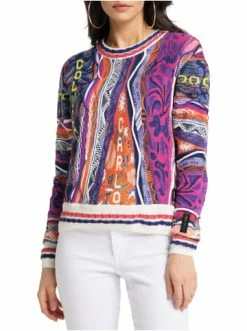 Bekleidung Carlo Colucci Pullover Clara In Weiß Günstig Kaufen -Carlo Colucci Shop carlo colucci pullover clara in weiss 3