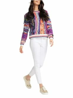 Bekleidung Carlo Colucci Pullover Clara In Weiß Günstig Kaufen -Carlo Colucci Shop carlo colucci pullover clara in weiss 4