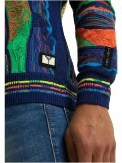 Bekleidung Carlo Colucci Pullover Cocciardi In Navy Günstig Kaufen -Carlo Colucci Shop carlo colucci pullover cocciardi in navy 2