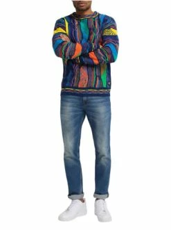 Bekleidung Carlo Colucci Pullover Cocciardi In Navy Günstig Kaufen -Carlo Colucci Shop carlo colucci pullover cocciardi in navy 3