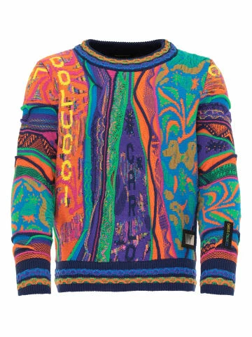 Bekleidung Carlo Colucci Pullover Cocis In Navy / Rot Günstig Kaufen 4 Bekleidung Carlo Colucci Pullover Cocis In Navy / Rot Günstig Kaufen - Image 2