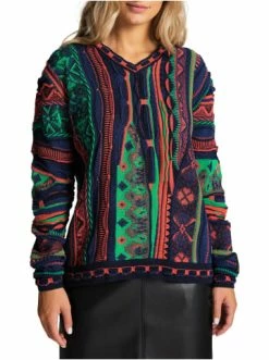 Bekleidung Carlo Colucci Pullover Consolini In Navy Günstig Kaufen -Carlo Colucci Shop carlo colucci pullover consolini in navy 5