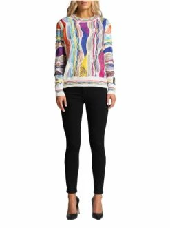 Bekleidung Carlo Colucci Pullover Conteduca In Weiß Günstig Kaufen -Carlo Colucci Shop carlo colucci pullover conteduca in weiss 2