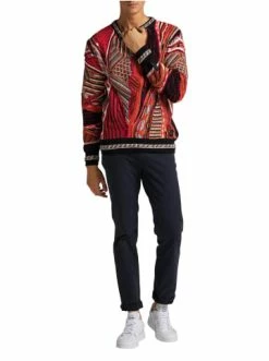 Bekleidung Carlo Colucci Pullover Corisell In Schwarz Günstig Kaufen -Carlo Colucci Shop carlo colucci pullover corisell in schwarz 2