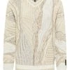 Bekleidung Carlo Colucci Pullover Corna In Weiß Günstig Kaufen