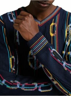 Carlo Colucci Shop -Carlo Colucci Shop carlo colucci pullover cubich in navy 1