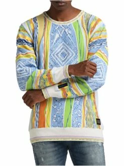 Bekleidung Carlo Colucci Pullover Cuccaro In Weiß Günstig Kaufen -Carlo Colucci Shop carlo colucci pullover cuccaro in weiss 3