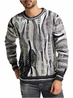 Bekleidung Carlo Colucci Pullover Cucinotta In Anthrazit Günstig Kaufen -Carlo Colucci Shop carlo colucci pullover cucinotta in anthrazit 3