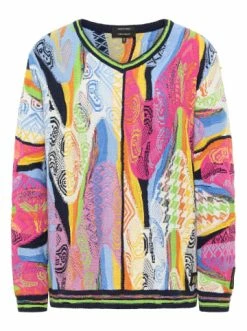 Bekleidung Carlo Colucci Pullover Curtoni In Navy Günstig Kaufen -Carlo Colucci Shop carlo colucci pullover curtoni in navy 1